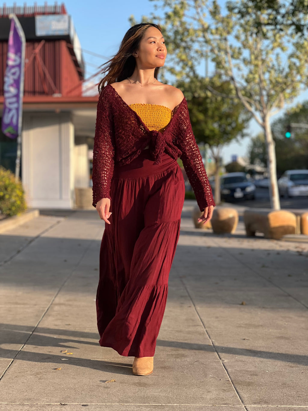 Popcorn Tie Front Sweater – Lani Lau Hawaii