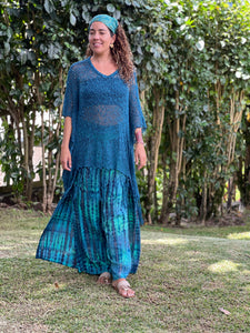 Boho Fringe Poncho