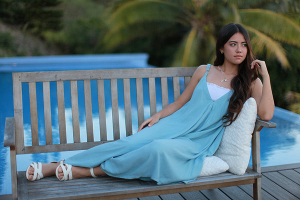 Solid Ocean Pantsuit