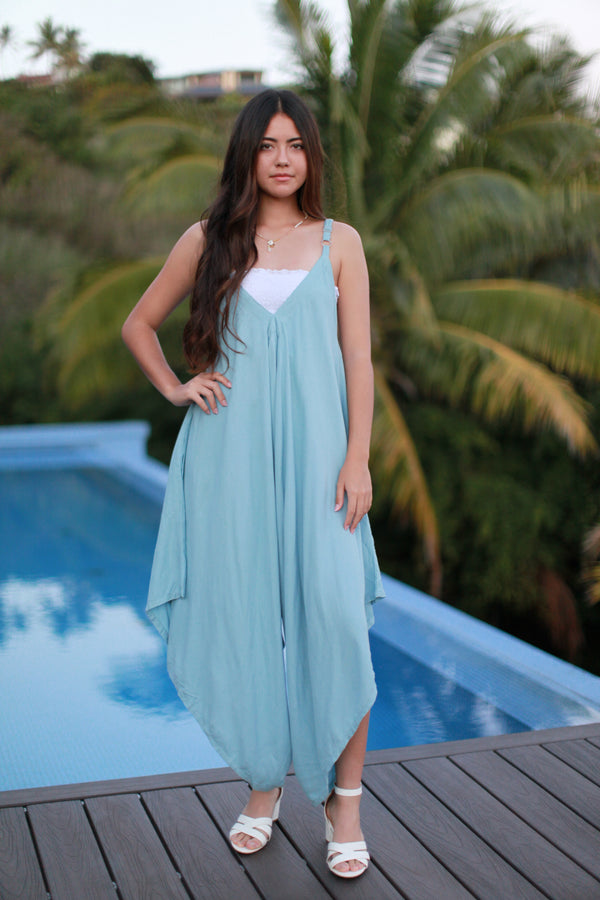 Solid Ocean Pantsuit