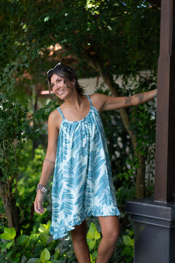 Palm Leaf Gita Dress
