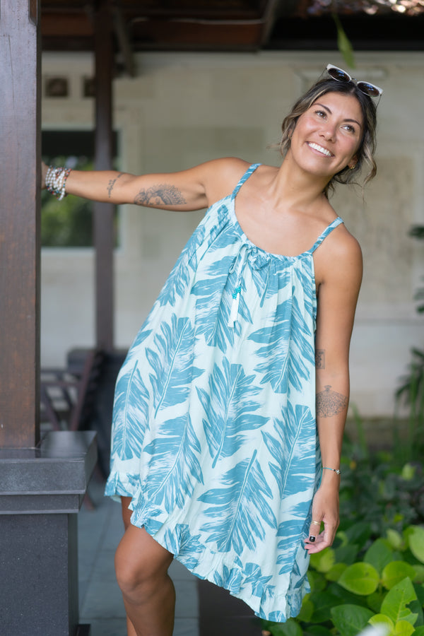 Palm Leaf Gita Dress