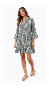Dhalia Moana Dress Medium/Large / Smoke