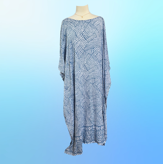 Bamboo Kaftan Long Lani Lau Hawaii Bamboo Kaftan Long Lani Lau Hawaii