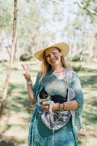 Boho Fringe Poncho