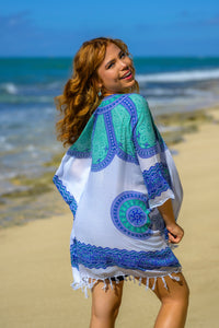 Mandala Fringe Kimono