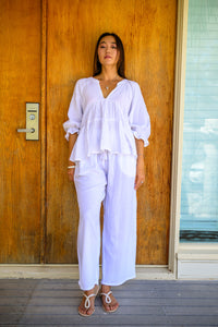 Gauze Palazzo Pant