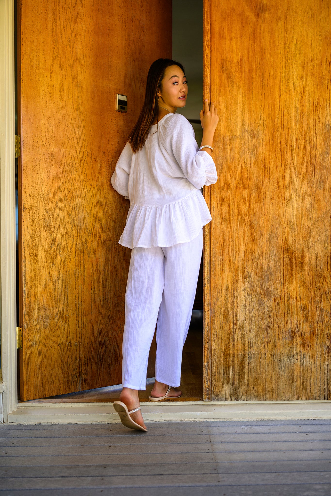 Gauze Palazzo Pant
